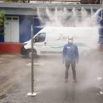 Arco de desinfección COVID zeregin Seed Capital Bizkaia